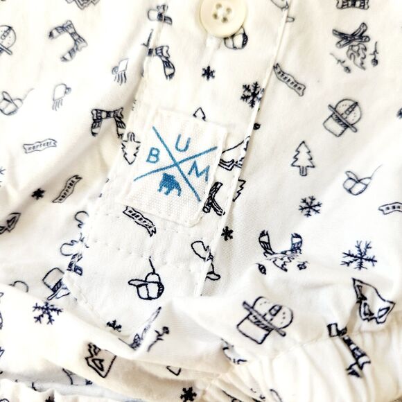 Baby Boy 9M Buffalo Plaid Vest Shirt Set Fleece 2-Piece Christmas Outfit - Picture 8 of 11